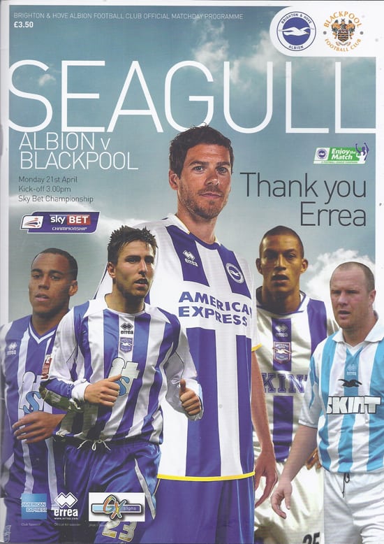 Brighton & Hove Albion FC v Blackpool FC